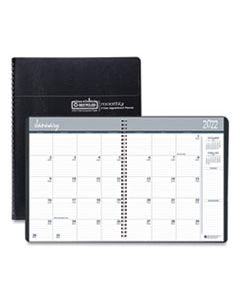 HOD262002 RECYCLED 24-MONTH RULED MONTHLY PLANNER, 11 X 8.5, BLACK, , 2024-2025