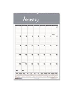 HOD334 RECYCLED BAR HARBOR WIREBOUND MONTHLY WALL CALENDAR, 22 X 31.25, 2024