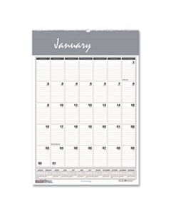 HOD331HD RECYCLED BAR HARBOR WIREBOUND MONTHLY WALL CALENDAR, 8.5 X 11, 2024