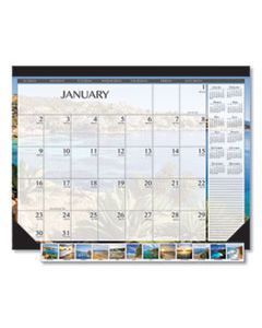 HOD1386 EARTHSCAPES SEASCAPES DESK PAD CALENDAR, 18.5 X 13, 2024