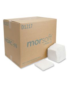 MORD1217 MORSOFT DISPENSER NAPKINS, 1-PLY, 11 X 17, WHITE, 250/PACK, 24 PACKS/CARTON