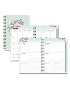 BLS135895 FROSTED WEEKLY/MONTHLY PLANNER, 9 X 7, LAUREL, 2024
