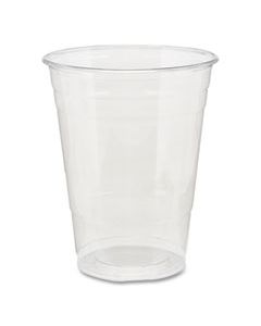 DXECPET16DX CLEAR PLASTIC PETE CUPS, 16 OZ, 25/SLEEVE, 20 SLEEVES/CARTON