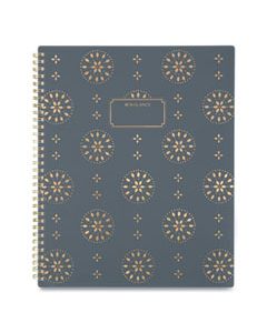 AAG1565M905 BADGE MEDALLION WEEKLY/MONTHLY PLANNER, 11 X 8.5, GRAY,2023