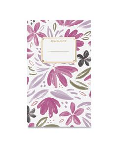 AAG1565F021 BADGE FLORAL MONTHLY PLANNER, 6 X 3.5,2023-2023