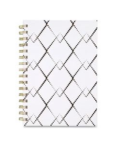 AAG1574200 MACKENZIE WEEKLY/MONTHLY PLANNER, 8.5 X 5.5, BLACK/WHITE GEO,2023