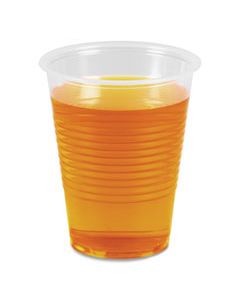 BWKTRANSCUP10CT TRANSLUCENT PLASTIC COLD CUPS, 10 OZ, POLYPROPYLENE, 10 CUPS/SLEEVE, 100 SLEEVES/CARTON