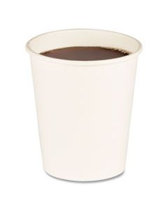 BWKWHT8HCUPOP CONVENIENCE PACK PAPER HOT CUPS, 8 OZ, WHITE, 9 CUPS/SLEEVE, 34 SLEEVES/CARTON