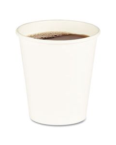 BWKWHT10HCUPOP CONVENIENCE PACK PAPER HOT CUPS, 10 OZ, WHITE, 9 CUPS/SLEEVE, 29 SLEEVES/CARTON