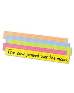 PAC1733 SENTENCE STRIPS, 24 X 3, ASSORTED BRIGHT COLORS, 100/PACK