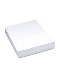 PAC2403 COMPOSITION PAPER, 8.5 X 11, WIDE/LEGAL RULE, 500/PACK