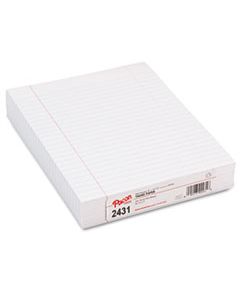 PAC2431 COMPOSITION PAPER, 8 X 10.5, WIDE/LEGAL RULE, 500/PACK