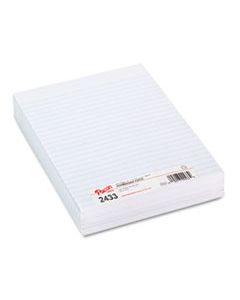 PAC2433 COMPOSITION PAPER, 8 X 10.5, WIDE/LEGAL RULE, 500/PACK