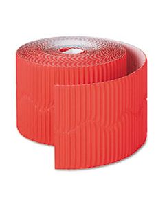 PAC37036 BORDETTE DECORATIVE BORDER, 2 1/4" X 50' ROLL, FLAME RED