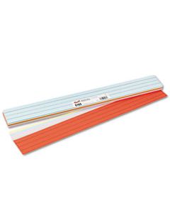PAC5165 SENTENCE STRIPS, 24 X 3, ASSORTED COLORS, 100/PACK