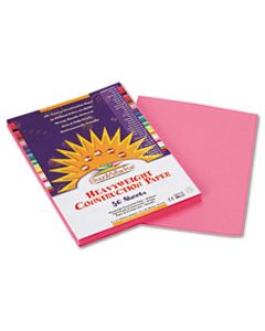 PAC7003 CONSTRUCTION PAPER, 58LB, 9 X 12, PINK, 50/PACK