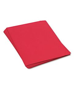 PAC9917 CONSTRUCTION PAPER, 58LB, 18 X 24, HOLIDAY RED, 50/PACK