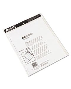 AAG7092372 MONTHLY PLANNER REFILL, 11 X 9, WHITE, 2024