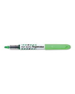 PIL16004 SPOTLITER SUPREME HIGHLIGHTER, CHISEL TIP, FLUORESCENT GREEN