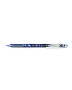 PIL38611 PRECISE P-700 STICK GEL PEN, FINE 0.7MM, BLUE INK/BARREL, DOZEN
