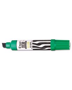 PIL45400 JUMBO REFILLABLE PERMANENT MARKER, BROAD CHISEL TIP, GREEN