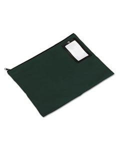 PMC04649 FLAT DARK GREEN TRANSIT SACK, 18W X 14H