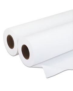 PMC09124 AMERIGO WIDE-FORMAT PAPER, 3" CORE, 20 LB, 24" X 500 FT, SMOOTH WHITE, 2/PACK