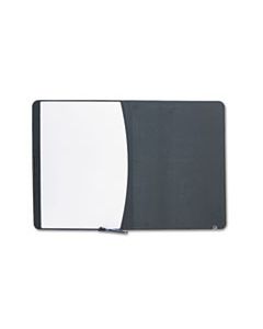 QRT06545BK TACK & WRITE BOARD, 35 X 23 1/2, BLACK/WHITE SURFACE, BLACK FRAME