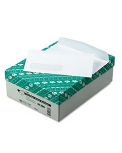 QUA21330 PARK RIDGE EMBOSSED EXECUTIVE ENVELOPE, #10, COMMERCIAL FLAP, GUMMED CLOSURE, 4.13 X 9.5, WHITE, 500/BOX