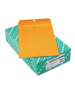 QUA37798 CLASP ENVELOPE, #15, CHEESE BLADE FLAP, CLASP/GUMMED CLOSURE, 10 X 15, BROWN KRAFT, 100/BOX