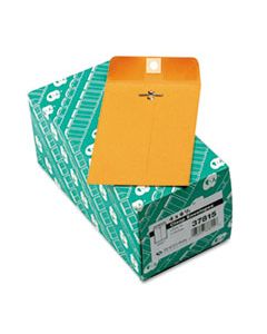 QUA37815 CLASP ENVELOPE, #15, CHEESE BLADE FLAP, CLASP/GUMMED CLOSURE, 4 X 6.38, BROWN KRAFT, 100/BOX