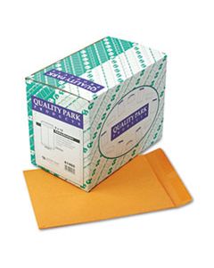 QUA41460 CATALOG ENVELOPE, #10 1/2, CHEESE BLADE FLAP, GUMMED CLOSURE, 9 X 12, BROWN KRAFT, 250/BOX