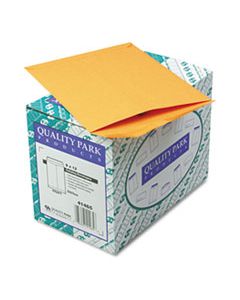 QUA41465 CATALOG ENVELOPE, #10 1/2, CHEESE BLADE FLAP, GUMMED CLOSURE, 9 X 12, BROWN KRAFT, 250/BOX