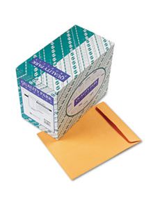 QUA41565 CATALOG ENVELOPE, #12 1/2, CHEESE BLADE FLAP, GUMMED CLOSURE, 9.5 X 12.5, BROWN KRAFT, 250/BOX