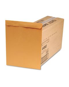 QUA44062 REDI-SEAL CATALOG ENVELOPE, #15 1/2, CHEESE BLADE FLAP, REDI-SEAL CLOSURE, 12 X 15.5, BROWN KRAFT, 250/BOX