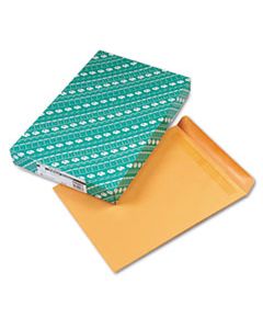 QUA44067 REDI-SEAL CATALOG ENVELOPE, #15 1/2, CHEESE BLADE FLAP, REDI-SEAL CLOSURE, 12 X 15.5, BROWN KRAFT, 100/BOX