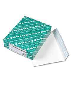 QUA44580 OPEN-SIDE BOOKLET ENVELOPE, #10 1/2, CHEESE BLADE FLAP, REDI-STRIP CLOSURE, 9 X 12, WHITE, 100/BOX