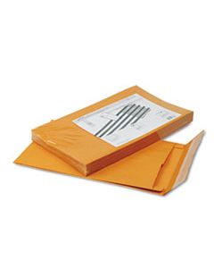 QUA93338 REDI-STRIP KRAFT EXPANSION ENVELOPE, #15, SQUARE FLAP, REDI-STRIP CLOSURE, 10 X 15, BROWN KRAFT, 25/PACK