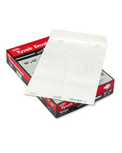 QUAR1660 CATALOG MAILERS, DUPONT TYVEK, #15, CHEESE BLADE FLAP, SELF-ADHESIVE CLOSURE, 10 X 15, WHITE, 100/BOX