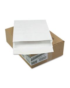 QUAR4520 OPEN END EXPANSION MAILERS, DUPONT TYVEK, #15 1/2, FLIP-STIK FLAP, FLAP-STICK CLOSURE, 12 X 16, WHITE, 100/CARTON