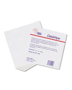 REARR1250 DATAWIPE OFFICE EQUIPMENT CLEANER, CLOTH, 6 X 6, WHITE, 75/PACK