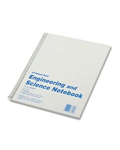 RED33610 ENGINEERING AND SCIENCE NOTEBOOK, 10 SQ/IN QUADRILLE RULE, 11 X 8.5, WHITE, 60 SHEETS