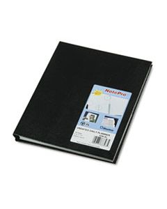 REDA29C81 NOTEPRO UNDATED DAILY PLANNER, 9-1/4 X 7-1/4, BLACK