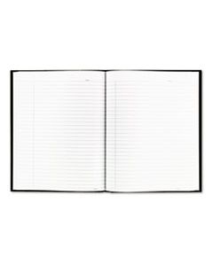 REDA9 BUSINESS NOTEBOOK, MEDIUM/COLLEGE RULE, BLACK COVER, 9.25 X 7.25, 192 SHEETS