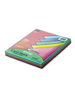 PAC101315 ARRAY CARD STOCK, 65LB, 8.5 X 11, ASSORTED PASTEL COLORS, 100/PACK