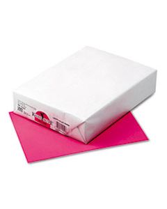 PAC102052 KALEIDOSCOPE MULTIPURPOSE COLORED PAPER, 24LB, 8.5 X 11, HOT PINK, 500/REAM