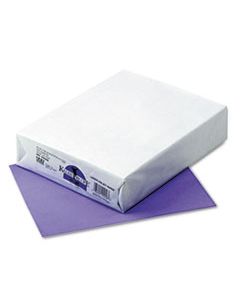 PAC102058 KALEIDOSCOPE MULTIPURPOSE COLORED PAPER, 24LB, 8.5 X 11, VIOLET, 500/REAM