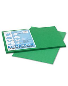 PAC102961 TRU-RAY CONSTRUCTION PAPER, 76LB, 12 X 18, HOLIDAY GREEN, 50/PACK