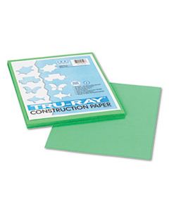 PAC103006 TRU-RAY CONSTRUCTION PAPER, 76LB, 9 X 12, FESTIVE GREEN, 50/PACK