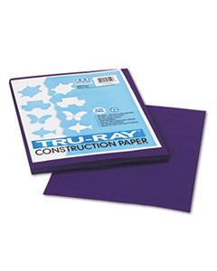 PAC103019 TRU-RAY CONSTRUCTION PAPER, 76LB, 9 X 12, PURPLE, 50/PACK